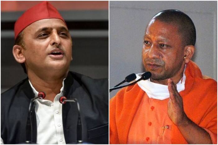 Akhilesh Yadav and Yogi Adityanath
