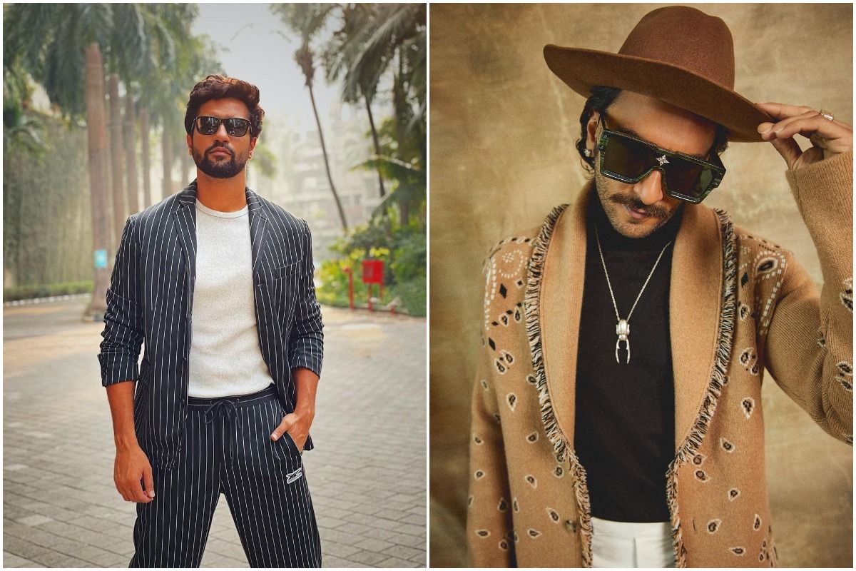 From Vicky Kaushal to Ranveer Singh: Take Cues on How to Look Dapper From Our Leading Men to Ace Your Winter Wardrobe. Picture Credits: Instagram (@vickykaushal09, @ranveersingh)