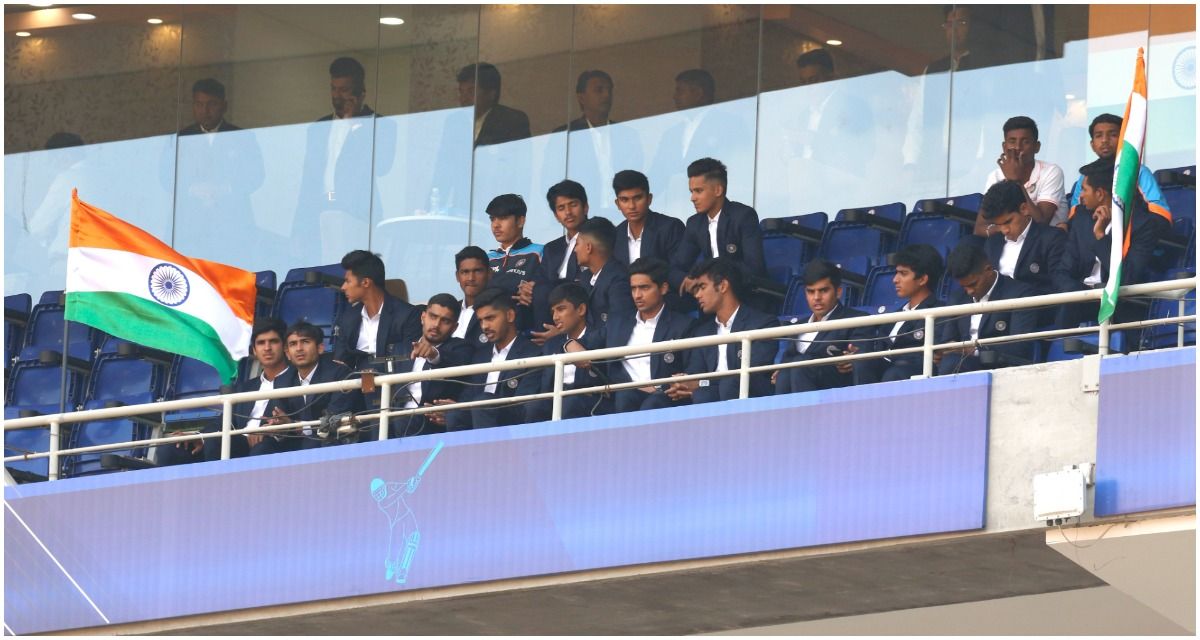 India vs West Indies U19 World Cup Winning Indian Team Attend 2nd ODI