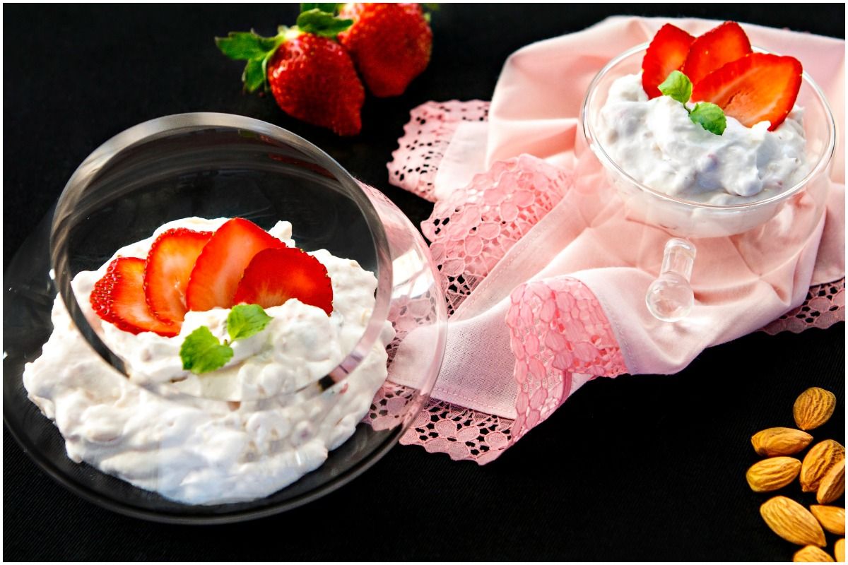 Almond Strawberry Cream