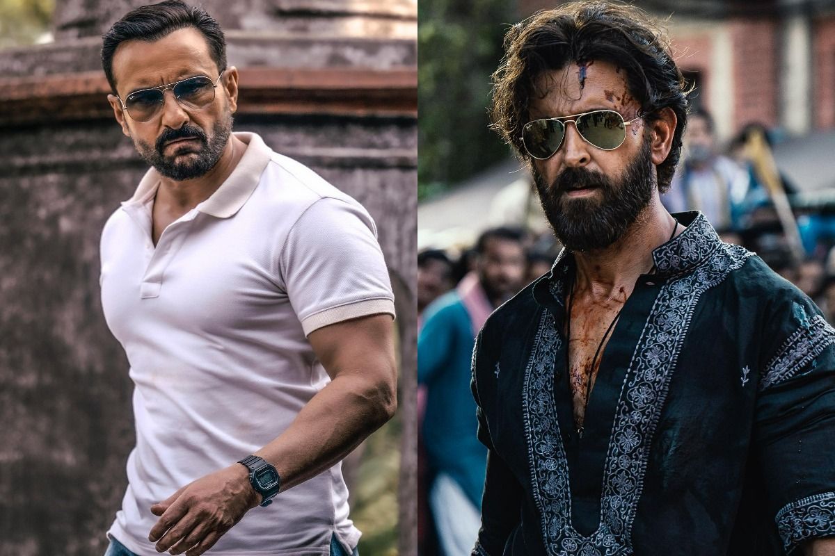 Vikram Vedha से आया Saif Ali Khan का फर्स्ट लुक, इंटेंस अंदाज़ से मचा भौकाल, Hrithik Roshan से लेंगे पंगा