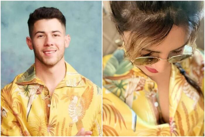 Priyanka Chopra Wears Nick Jonas’s Yellow Shirt, Fans Say ‘My Brother In-law Has No Clothes’ . Picture Credits: Instagram