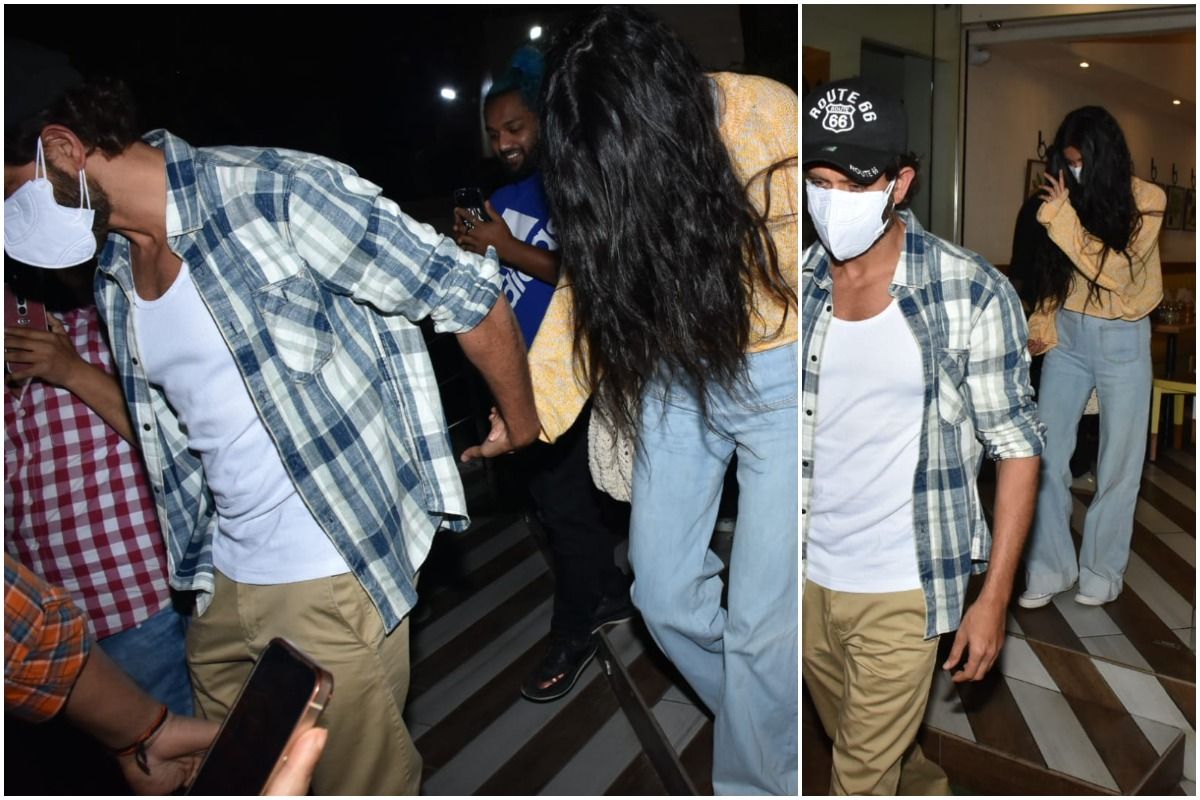 Hrithik Roshan And Saba Azad Spotted Hand-in-Hand Yet Again,