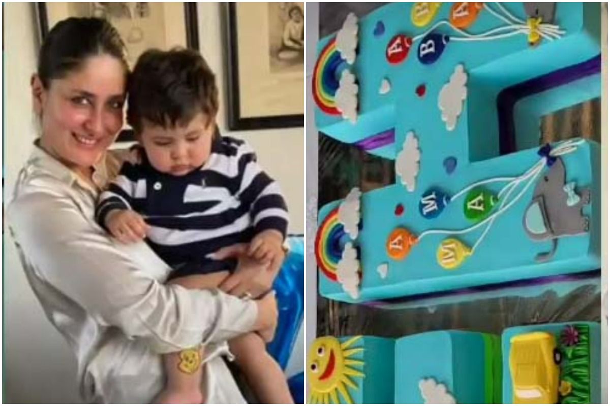 Kareena Kapoor Khan Celebrates Son Jeh's First Birthday At The Poolside With A Rainbow Cake | See Inside Pics