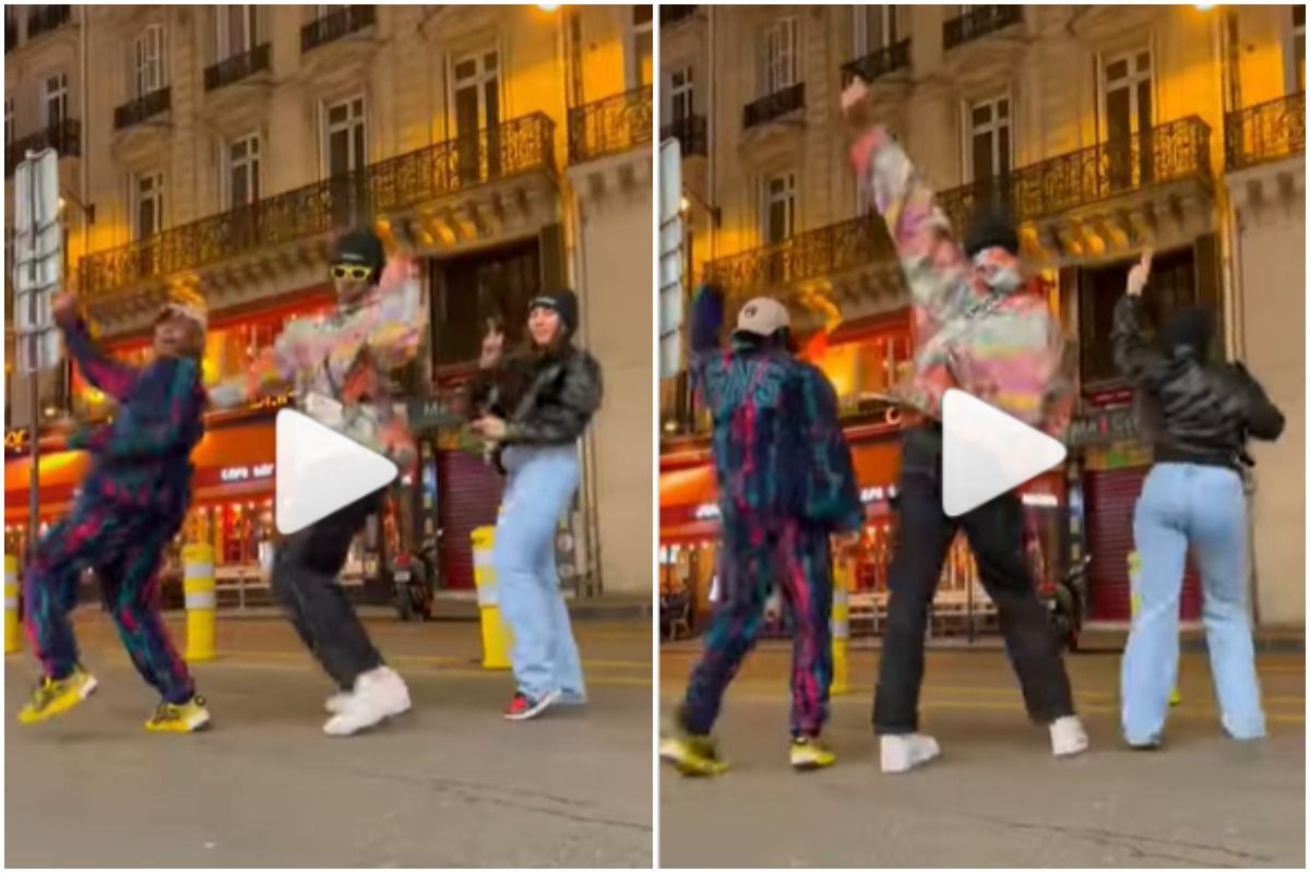 French Dancers Groove to Kacha Badam Song, Nail The Hook Step