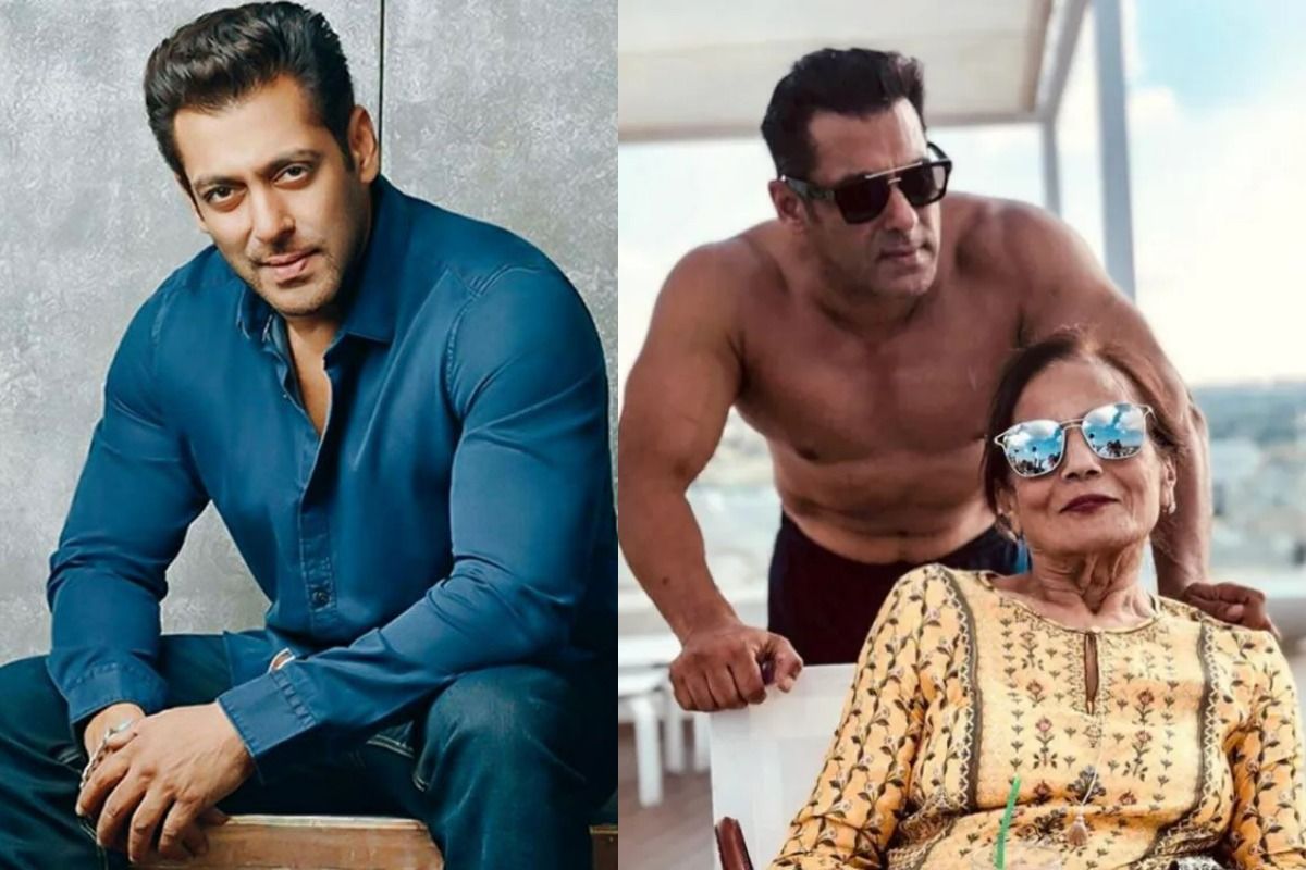 Salman Khan की इस सेल्फी पर इंटरनेट लुटा रहा है प्यार, मां की गोद में लेट कर बोले- 'जन्नत'