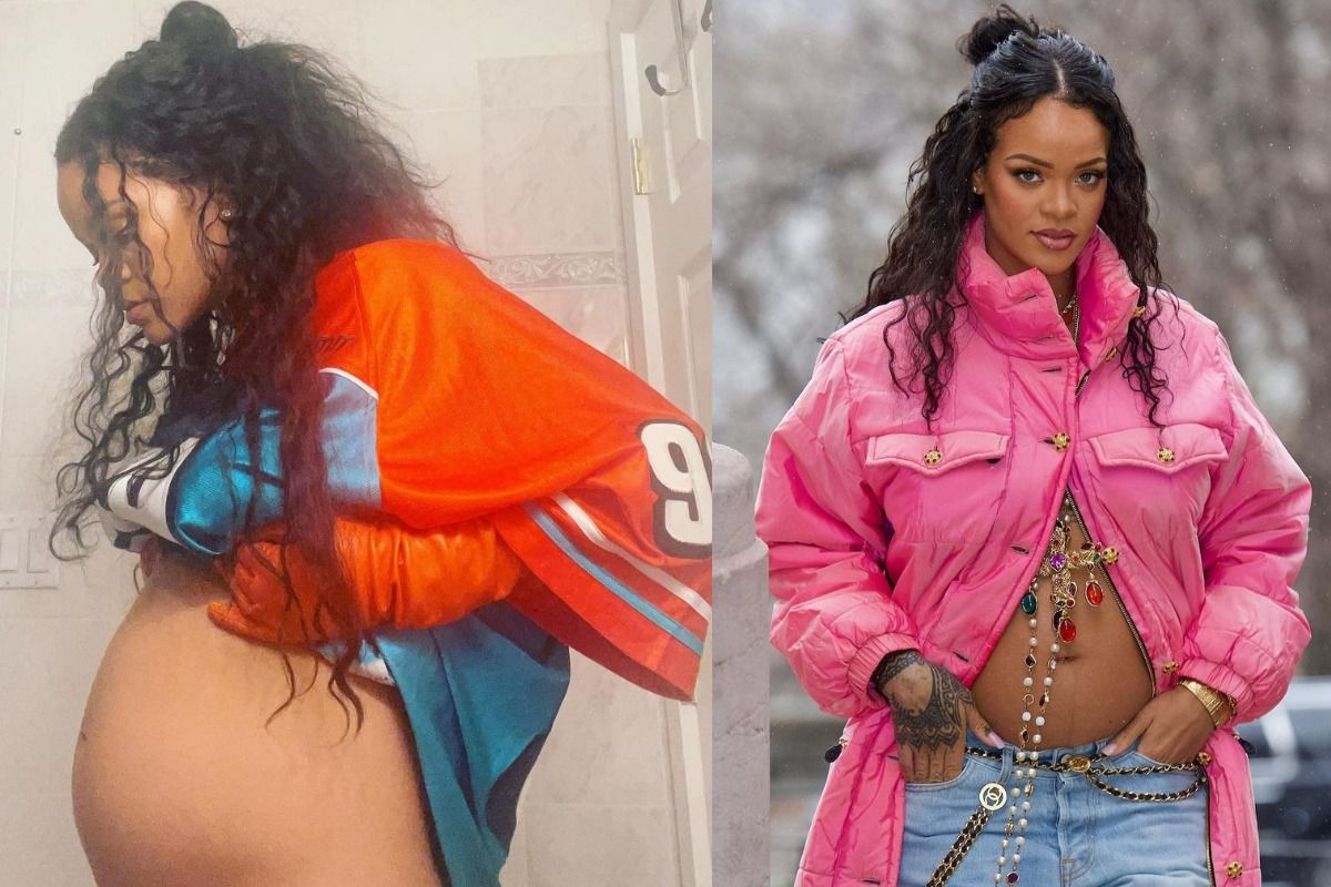 Rihanna Shows Off Her Baby Bump With Poise in Her Instagram Post