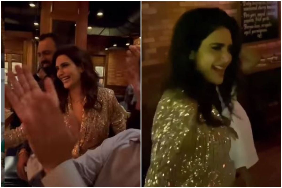 Karishma Tanna's Crazy Dance on Pushpa's 'Oo Antava' at Her Wedding Reception Goes Viral - Watch