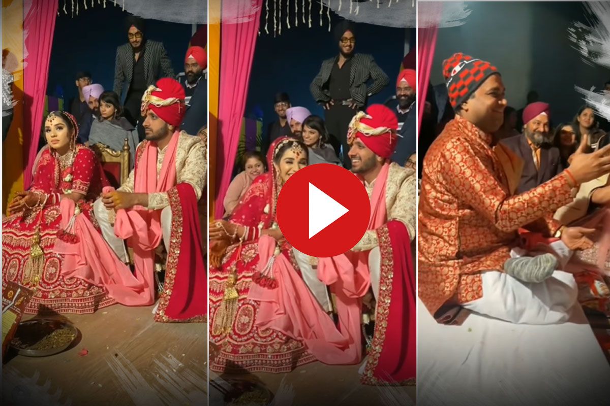 Bride Groom Video पंडित जी ने मंडप में दूल्हे से कह दी ऐसी बात दुल्हन के लिए मुश्किल हो गया