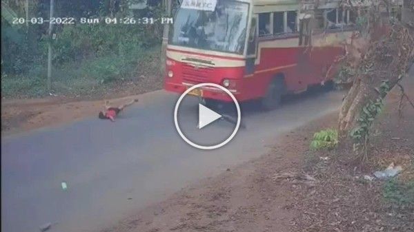 Viral Video: Kerala boy's narrow escape from death
