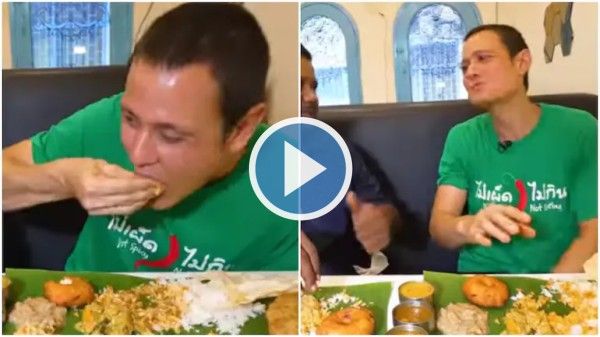 Thailand Food Blogger Eats South Indian Thali