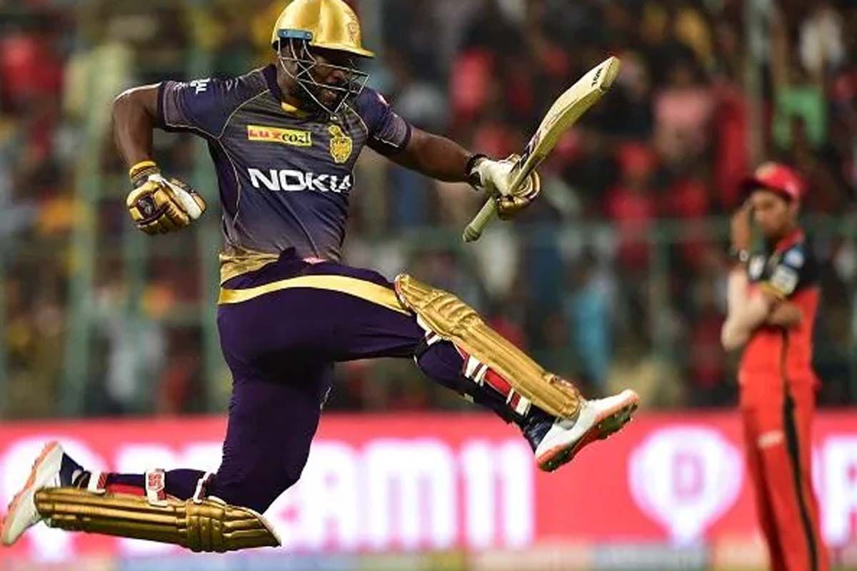 Andre Russell @ IPL Twitter