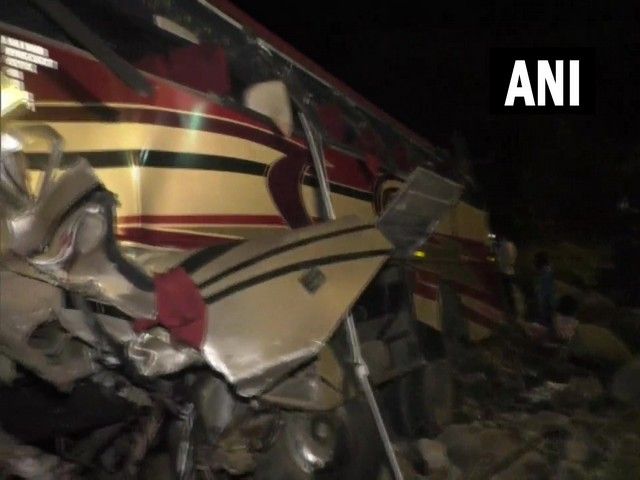 At Least 8 Killed, Over 40 Injured After Bus Carrying Wedding Party Fell Into Valley in Andhra's Chittoor