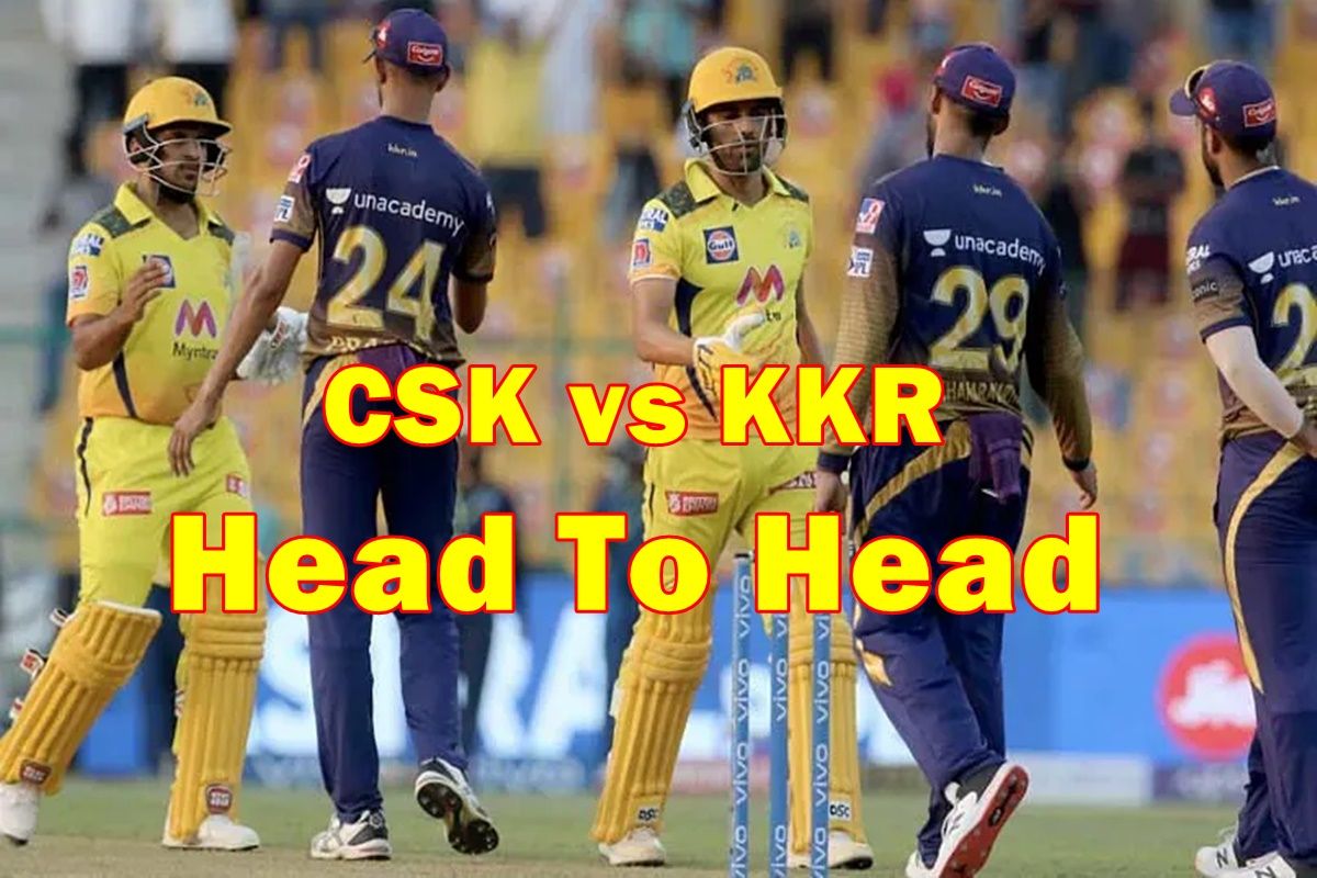 IPL 2022, CSK vs KKR Head To Head