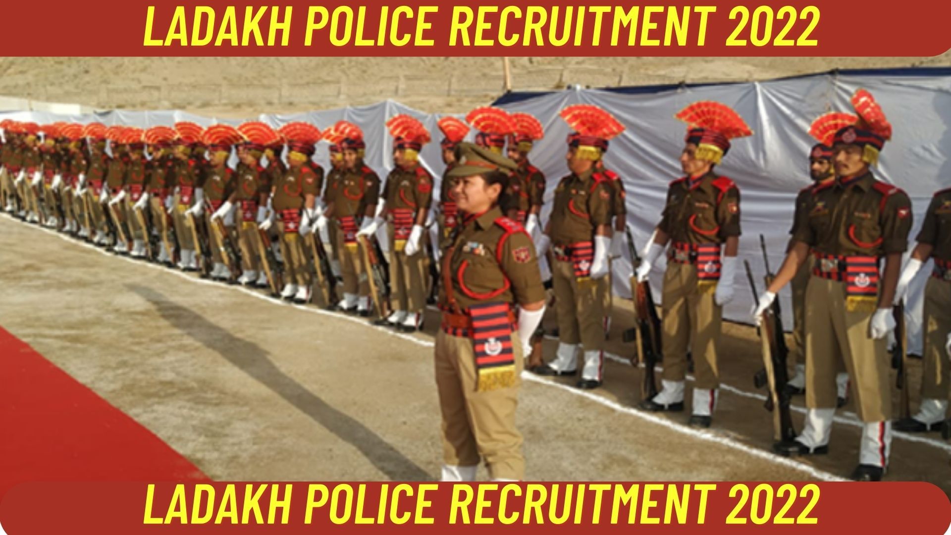 Ladakh Police Recruitment 2022: Applications Begins For 80 Posts at ...