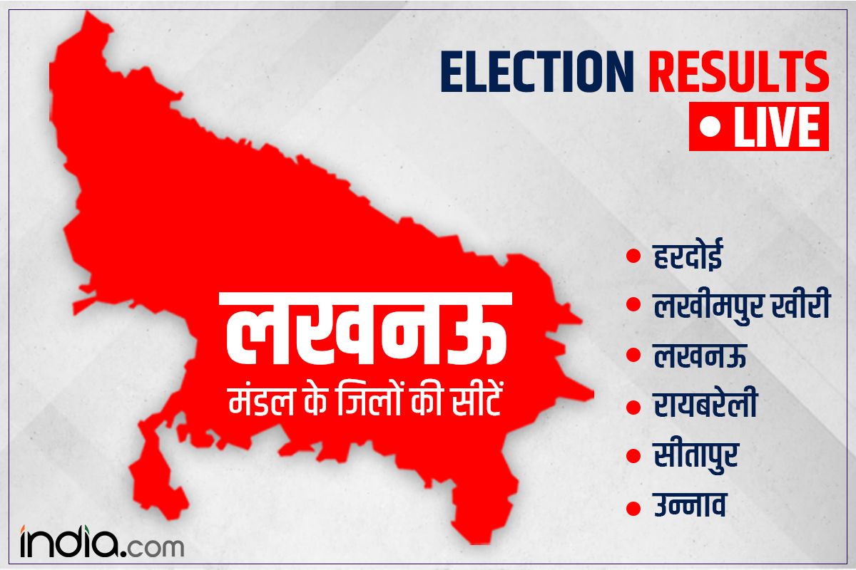 UP ELECTION RESULT 2022: हरदोई, लखीमपुर, लखनऊ, रायबरेली, सीतापुर और उन्नाव में किसको मिल रही है जीत, यहां जानें ताजा हाल