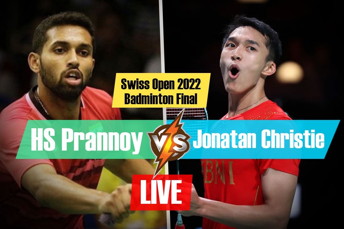 Prannoy (18-21, 12-21) vs Christie Final Swiss Open Sindhu Beats Busanan to Claim Swiss Open Title Live Streaming Voot BWF Youtube Highlights