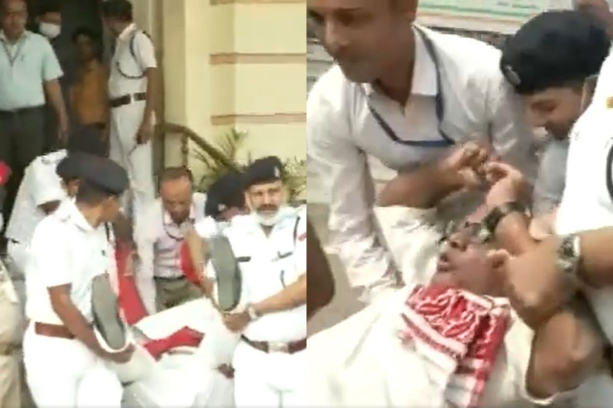 Viral Video: Bihar MLAs Carried Out By Marshals For Creating Ruckus in Assembly, Netizens Find it Hilarous. Watch