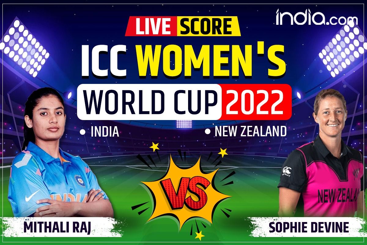 NZ Win by 62 Runs HIGHLIGHTS New Zealand vs India Score ICC Women World Cup 2022 Mithali Raj