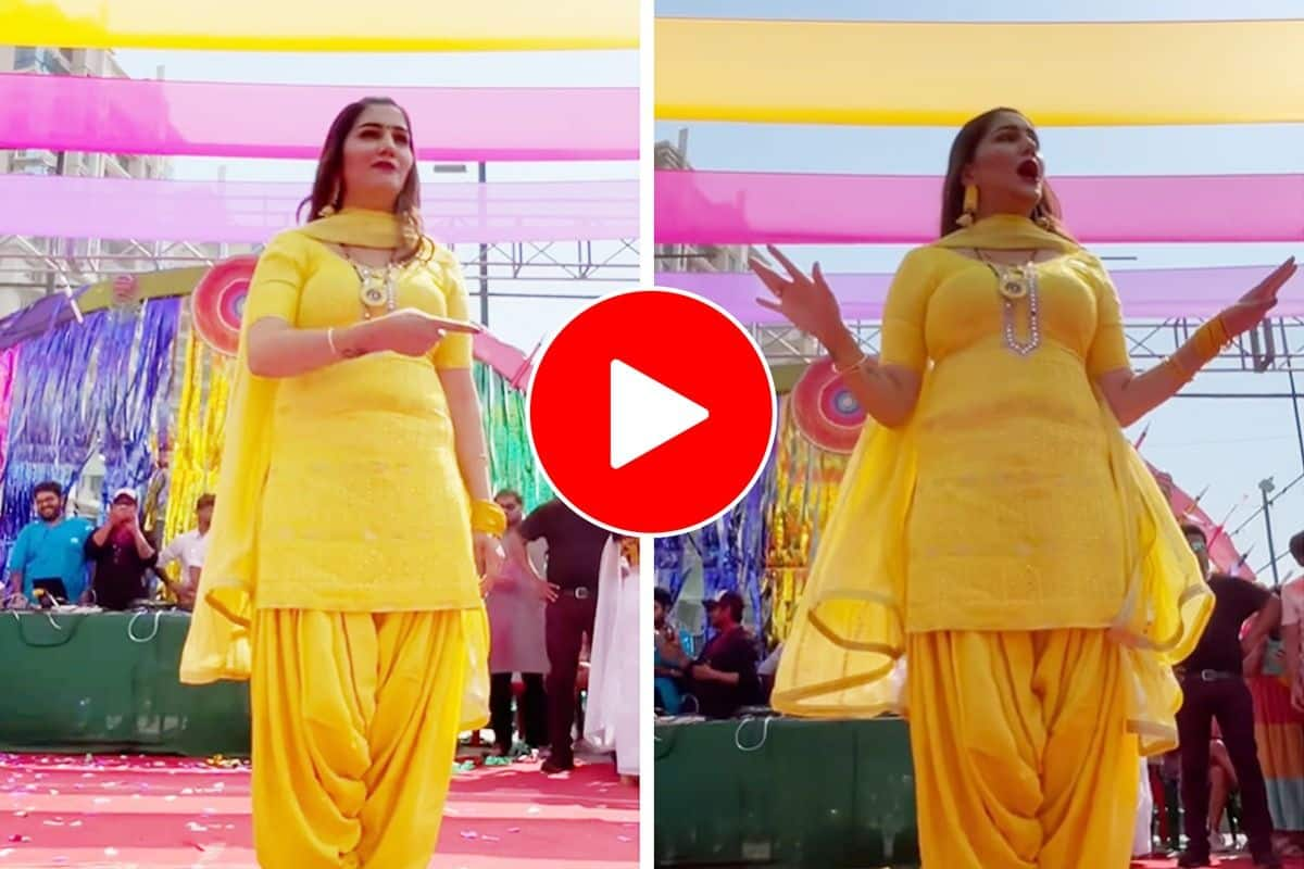 Sapna Choudhary Local Video Sex Video Download - Viral Video: Sapna Choudhary Dances on New Haryanvi Song, Audience Goes  Crazy. Watch