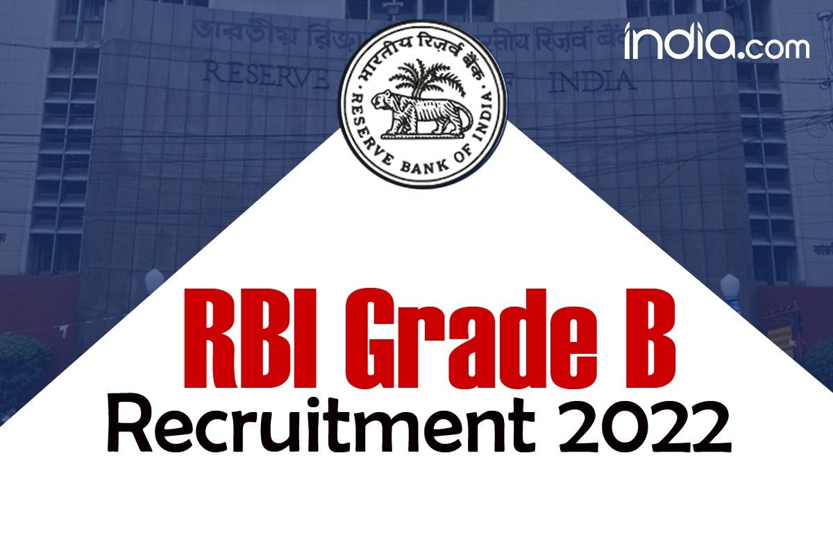 RBI Grade B Recruitment 2022