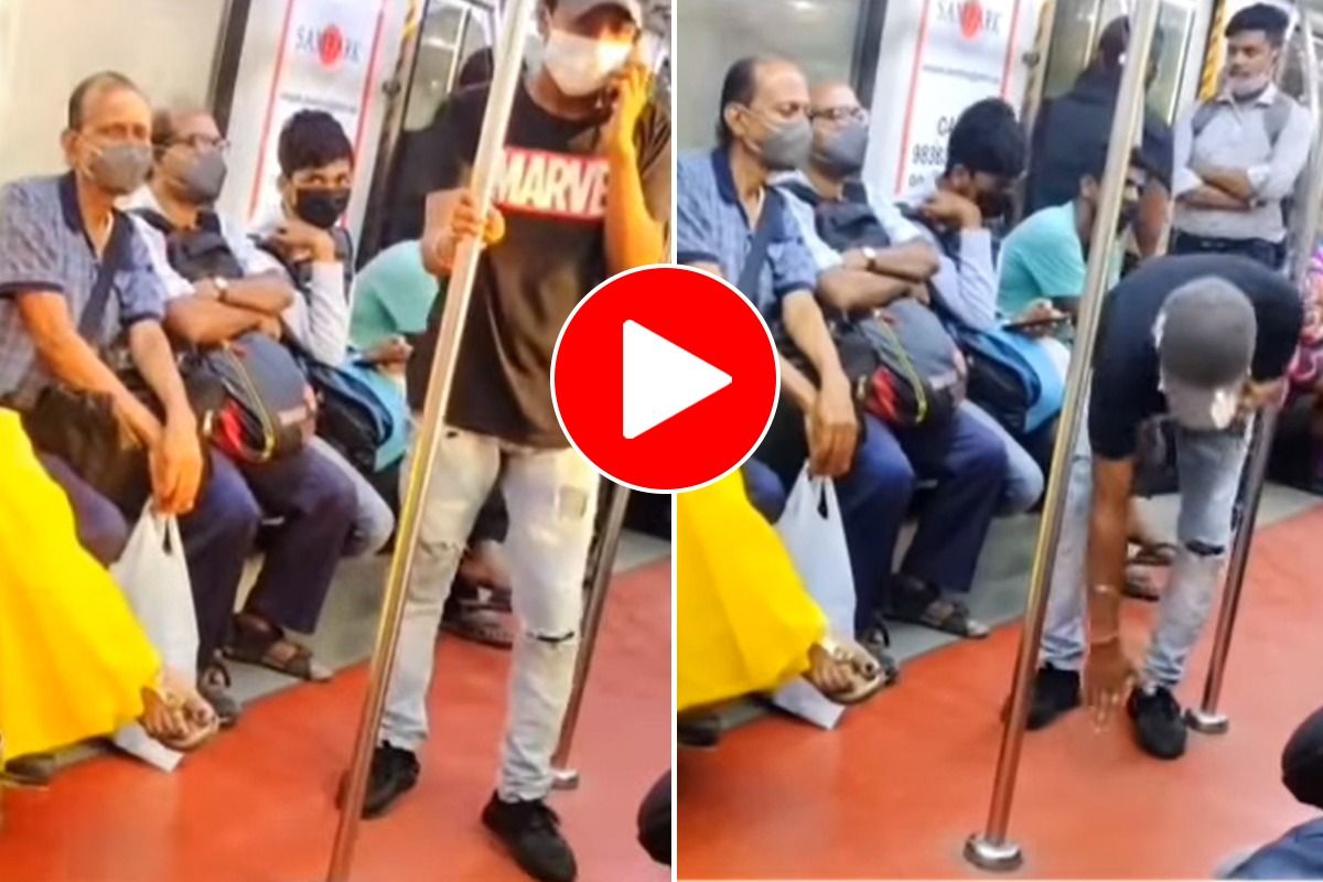 Funny Video: मेट्रो में मिला सबसे ज्यादा झूठ बोलने वाला लड़का, बातें सुन  लेंगे तो पेट पकड़कर हंसेंगे- देखें वीडियो