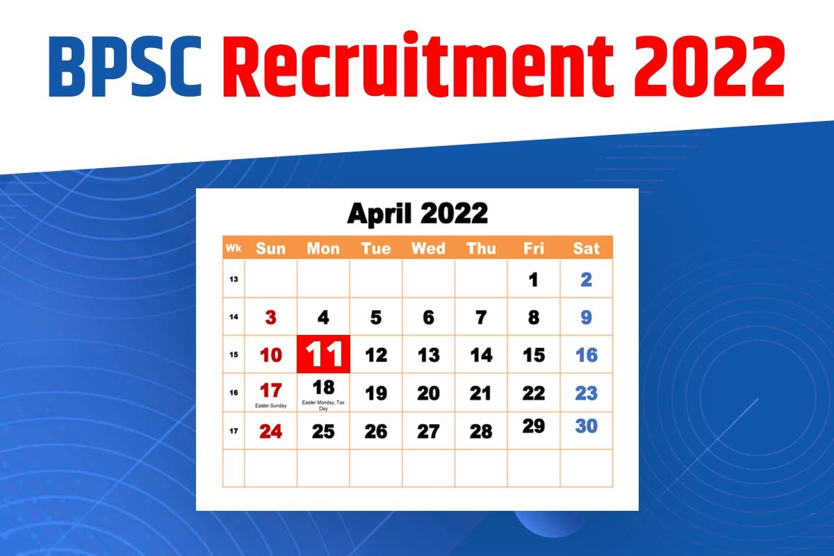 BPSC Recruitment 2022