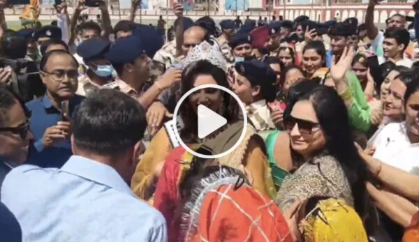 Miss Universe Harnaaz Sandhu Grooves to Punjabi Songs With Border Police Families