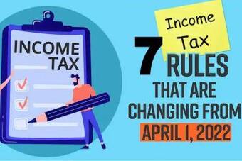 INCOME TAX RULES CHANGE: 1 अप्रैल 2022 से आयकर नियमों में होंगे 7 बड़े बदलाव, जानिए- इसमें क्या होने जा रहा है नया?