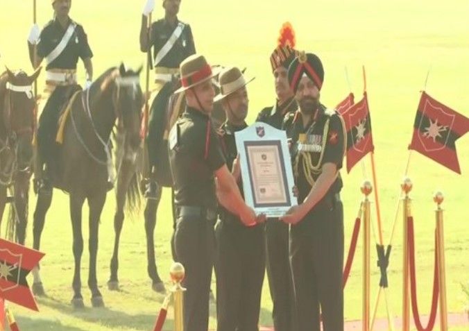 Army's South Western Command Conducts Investiture Ceremony at Jaipur Military Station
