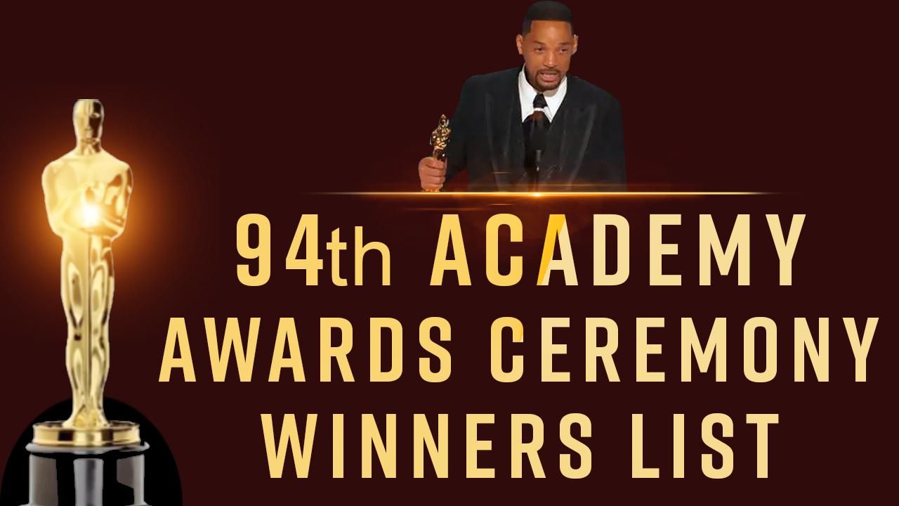 Oscars Awards 2022: Will Smith Bags Best Actor Award, CODA Becomes Best ...