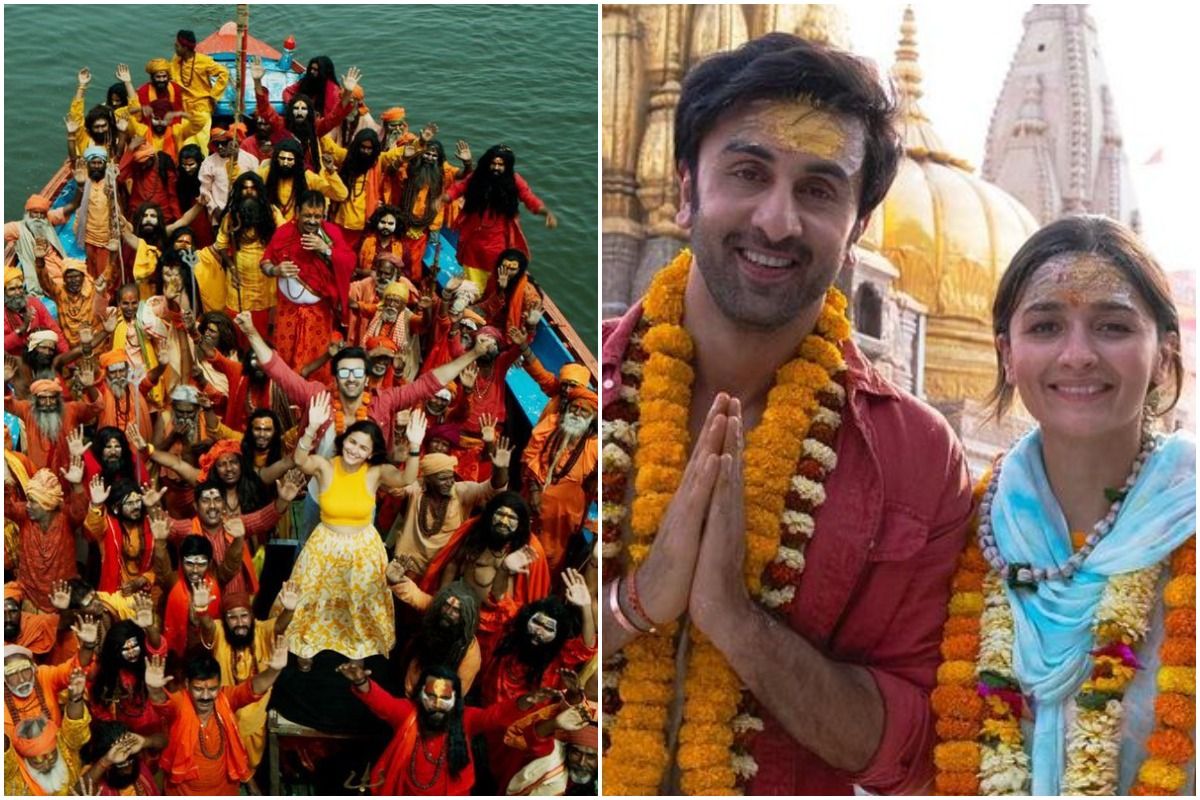 Ranbir Kapoor-Alia Bhatt Seek Blessings as They Wrap up Brahmastra's Shooting After 5 Years, PICS