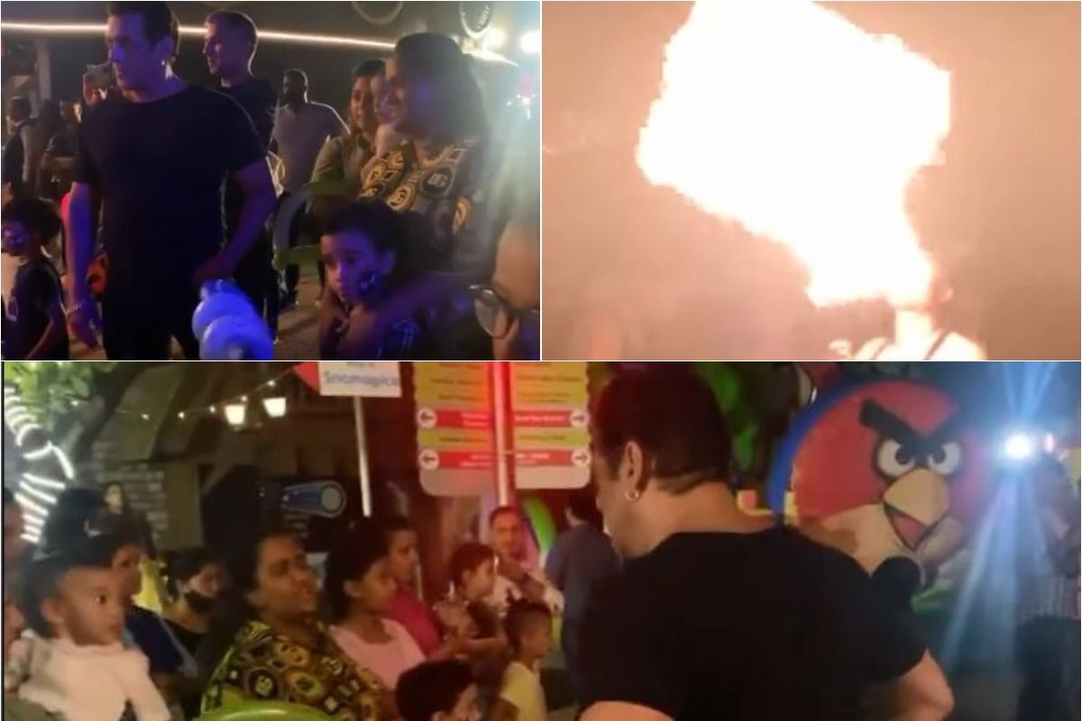 Salman Khan Shares Inside Video of Nephew Ahil Khan's Mela-Themed Birthday: Fire Dance, Lights And Games- Watch
