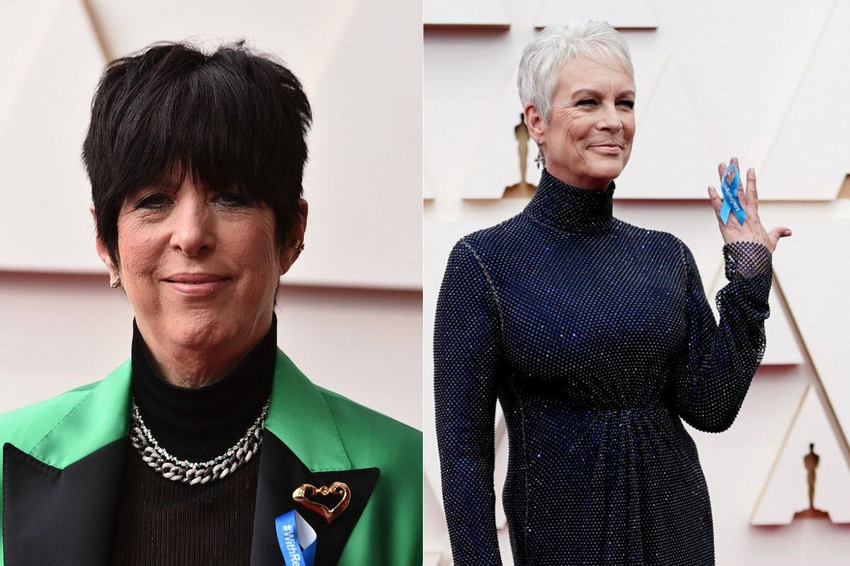 Why Are Celebrities Wearing Blue Ribbons at the Oscars?