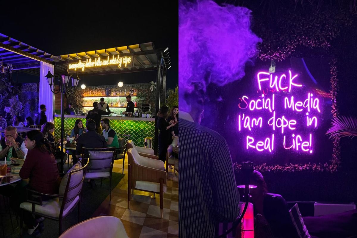 Inside Pllatos Air Bar (PC: Kritika Vaid)