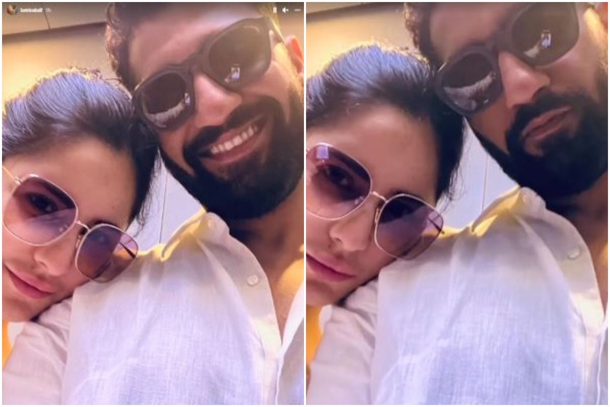 Katrina Kaif-Vicky Kaushal Early Morning Selfie From Snuggle Time is The Best Thing to See on Internet