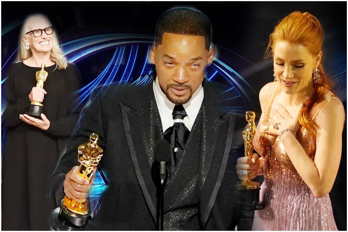 Oscars 2022 Highlights: Will Smith Slapping Chris Rock Beats His Best Actor Win; CODA Wins Best Picture