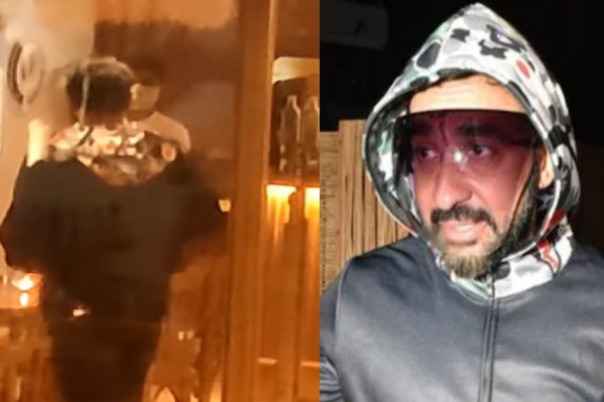 VIDEO: हूडी से मुंह छिपाते नजर आए Raj Kundra, सोशल मीडिया पर ट्रोलर्स ने बनाया निशाना