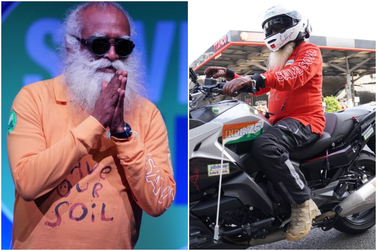 Sadhguru Sets Off On 30 000 Km Bike Ride From UK To India For Save Soil 