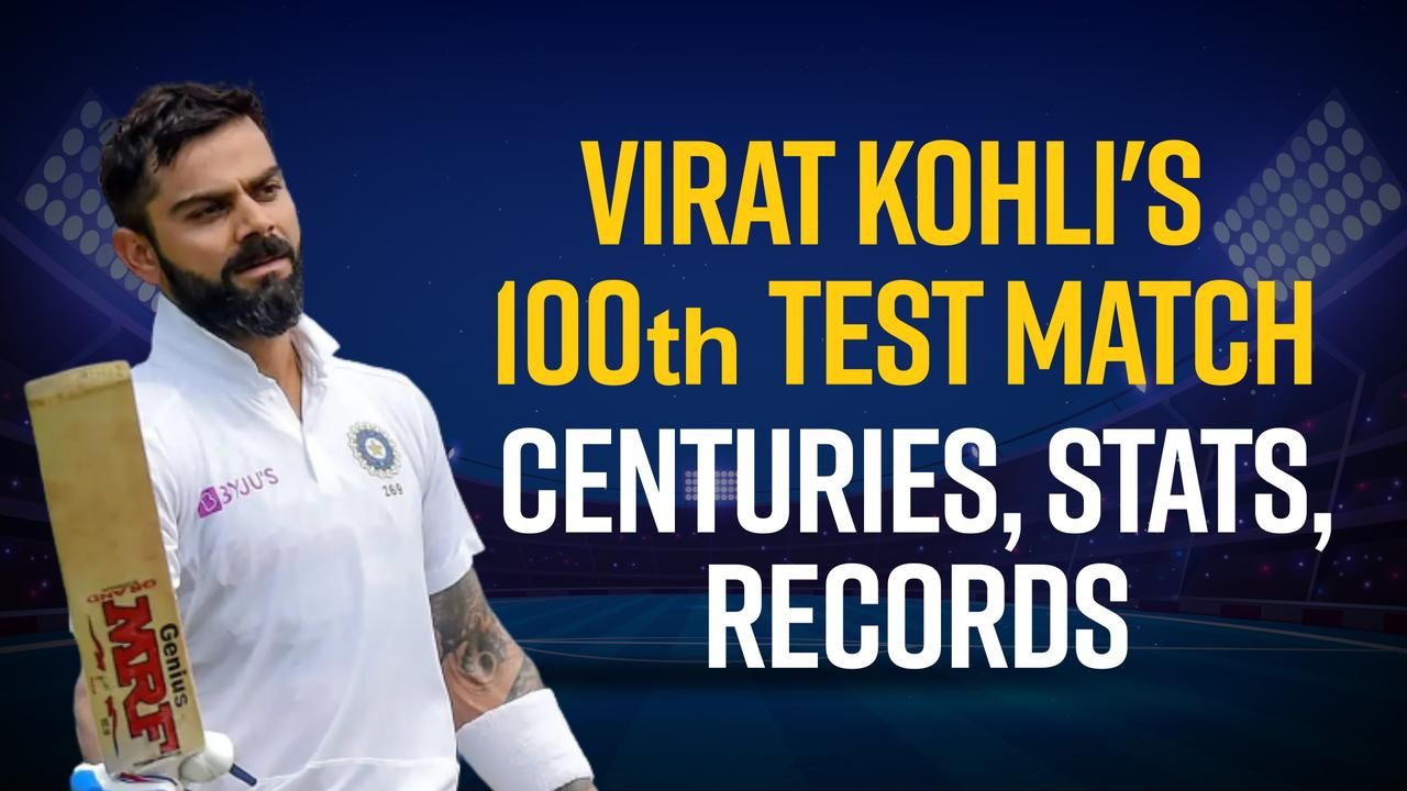 Virat Kohli 100th Test Match Centuries Statistics Records And Upcoming Milestones Tribute Video 4833