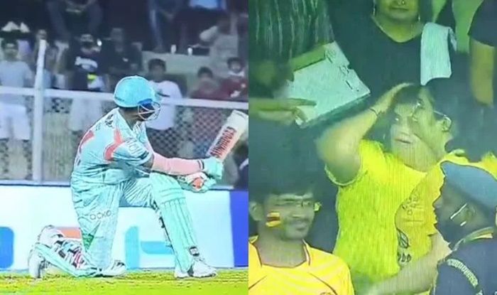 IPL 2022: Ayush Badoni Six Hits Female Fan on Head During LSG vs CSK ...