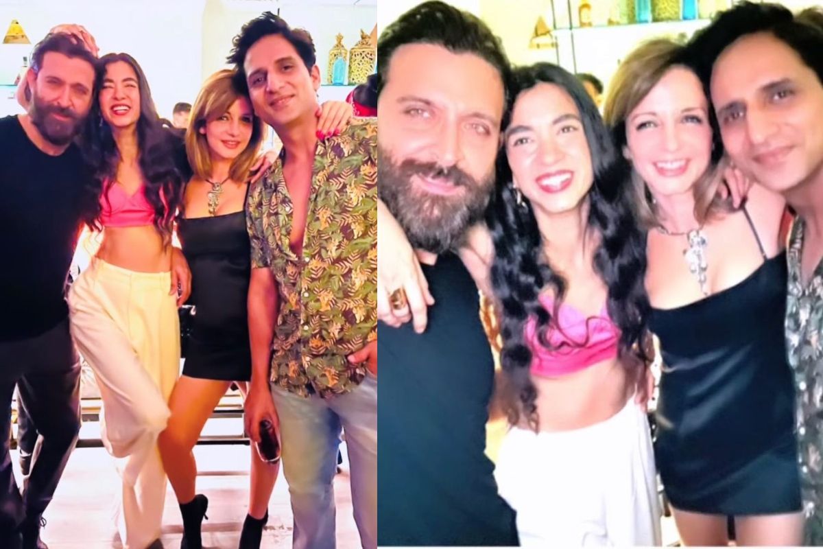 Double date! Hrithik Roshan, Saba Azad Party with Sussanne Khan, Arslan Goni in Goa