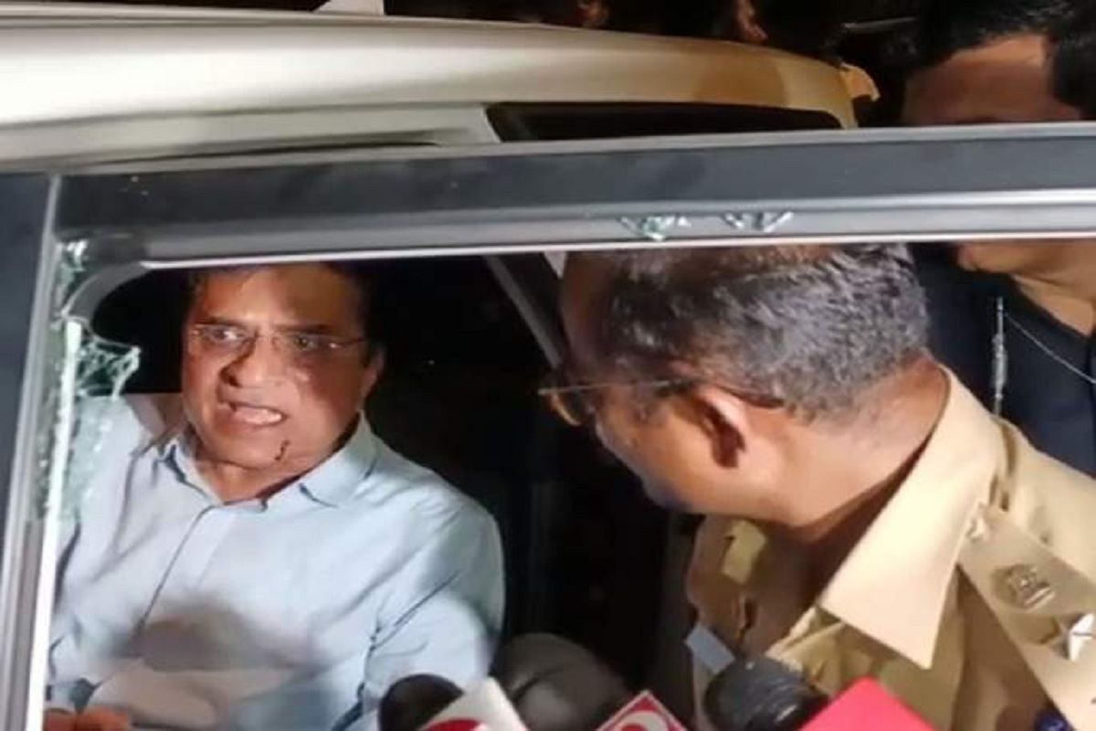 Kirit Somaiya Injured