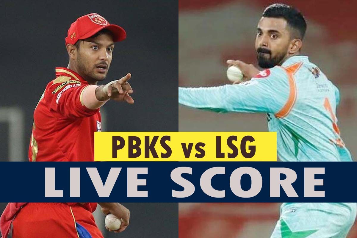 Live Score PBKS vs LSG