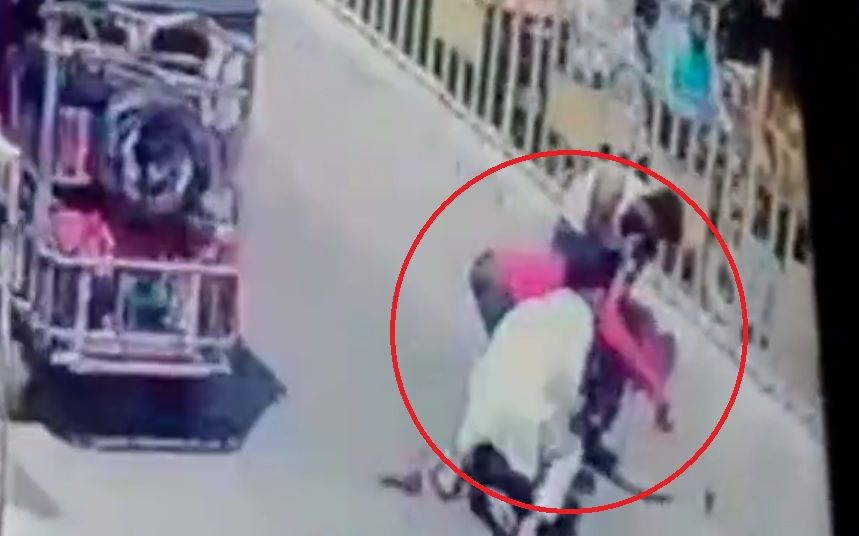 The man was allegedly murdered in connection with a fight over drinking that took place the previous day. (screengrab of video)