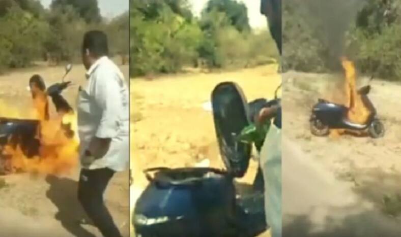 OMG! मालिक ने ही लगा दी OLA Electric Scooter में आग, जानिए क्या है पूरा मामला?