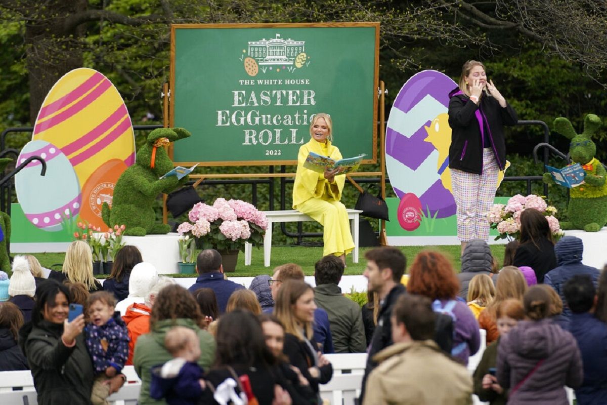 Joe Biden, Wife Jill, Kick-Off First White House Easter Egg Roll Since