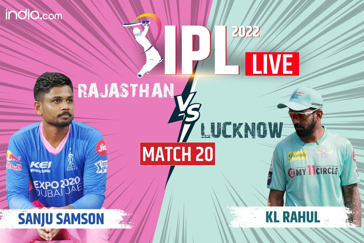 Highlights IPL 2022 LSG 162/8 (20) vs RR 165/6 (20) Score and Match Updates Yuzvendra Chahal Rajasthan Royals vs Lucknow Super Giants Hotstar