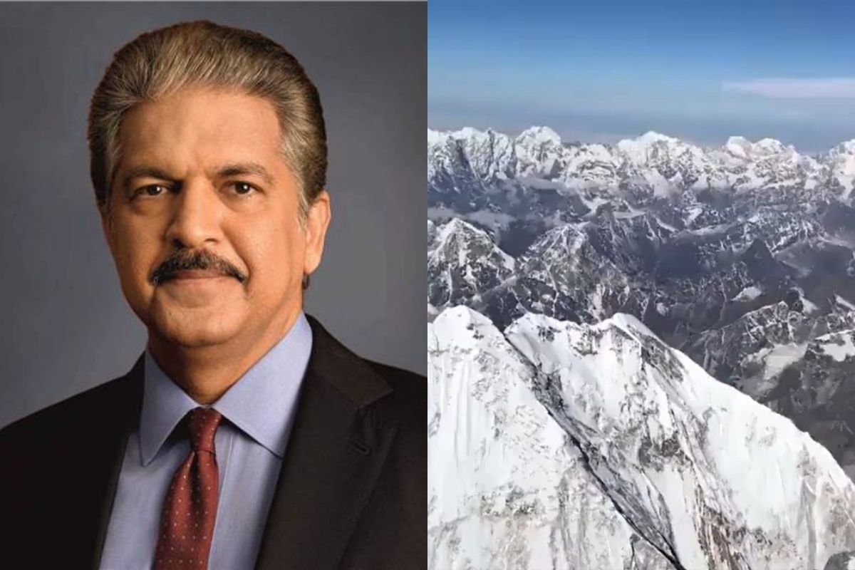 Viral Video: Anand Mahindra Shares Surreal View From Top of Mount Everest With Message. Watch