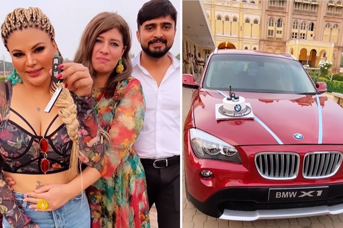 Rakhi Sawant Gifted BMW X1 Worth RS 40 Lakh, Proud Owner Once Said She Couldn't Afford Luxury Cars Like 'Salman Khan', Watch Video